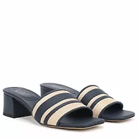 Franco Kaori Block Heel Slide Sandal