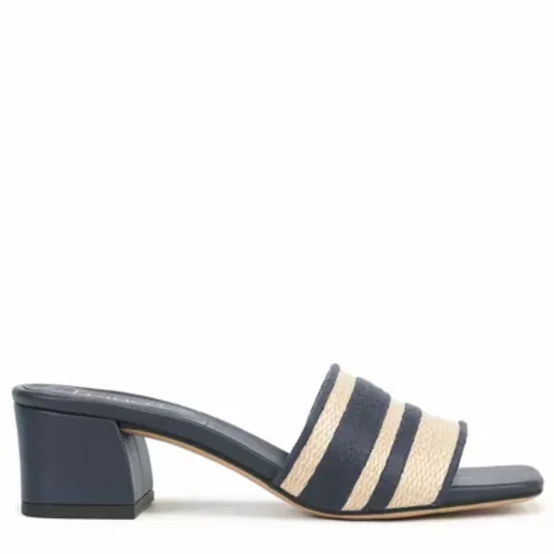 Franco Kaori Block Heel Slide Sandal