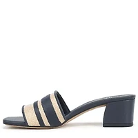 Franco Kaori Block Heel Slide Sandal