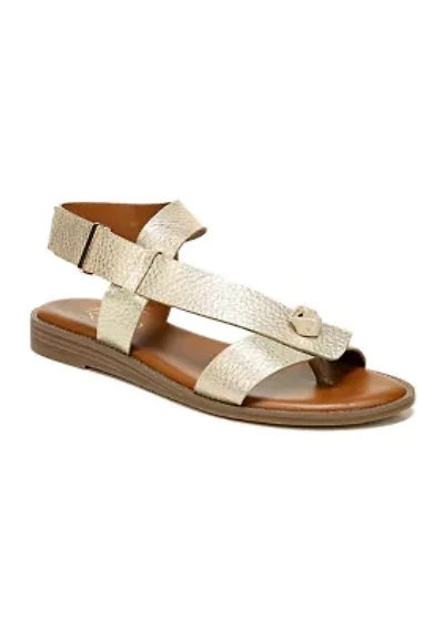 L-Glenni Gold Sandals