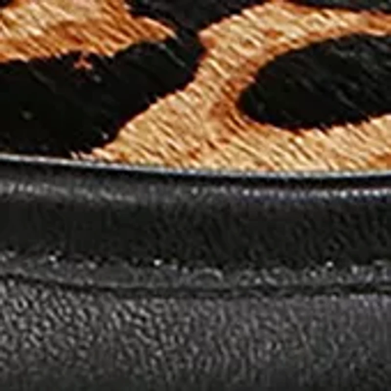 Edith Leopard Print Loafers