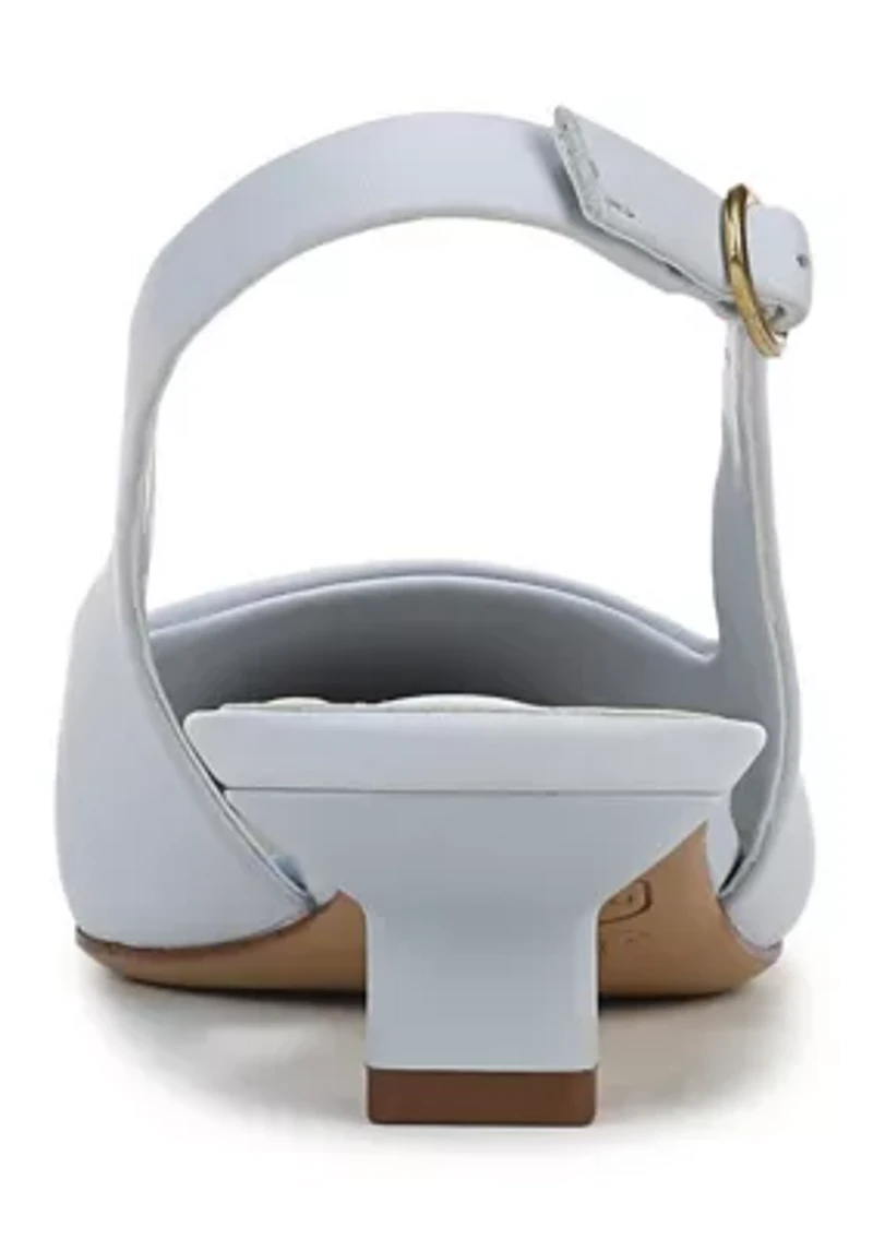 Pura Slingback Kitten Heels