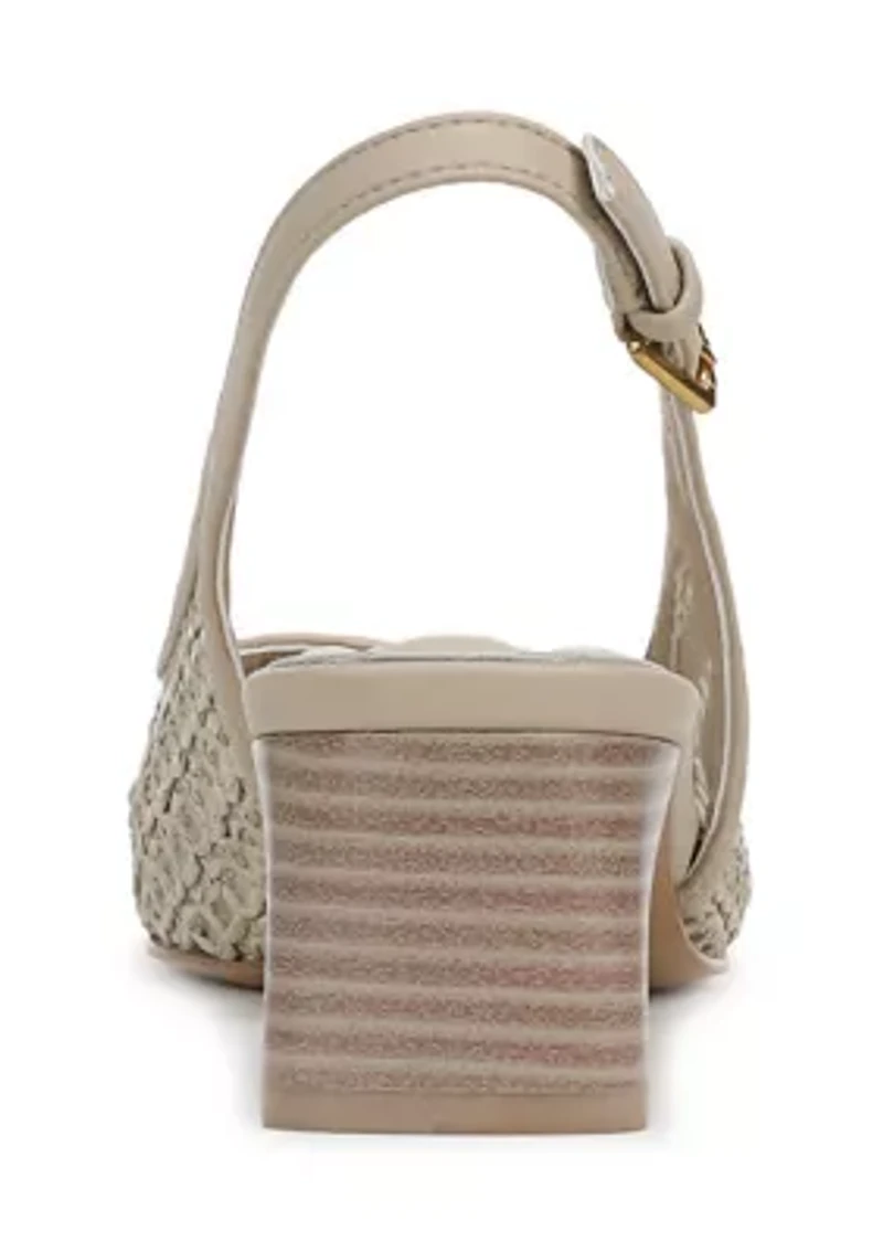 Slingback Block Sandals