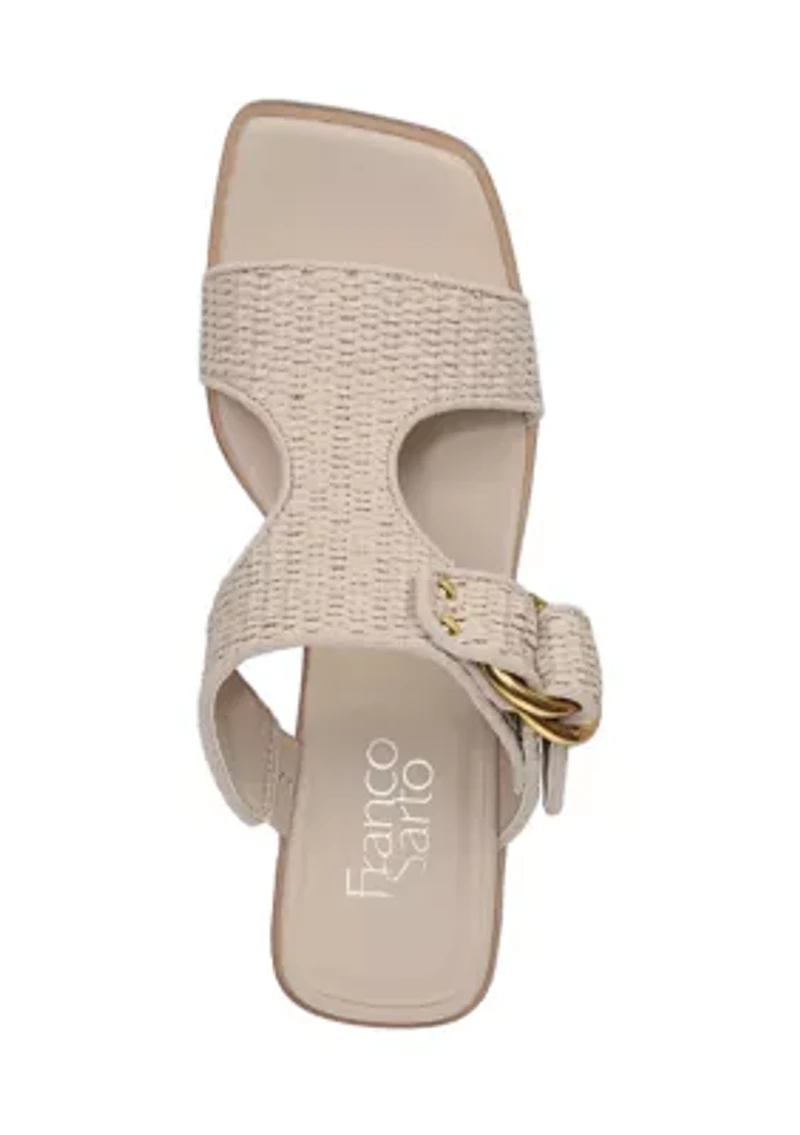 Roux Raffia Sandals