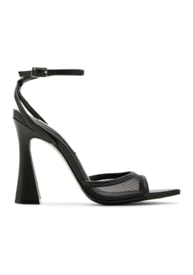 Bekim Pointed Open Kitten Heeled Sandals