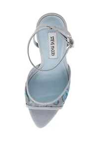Bekim Pointed Open Kitten Heeled Sandals