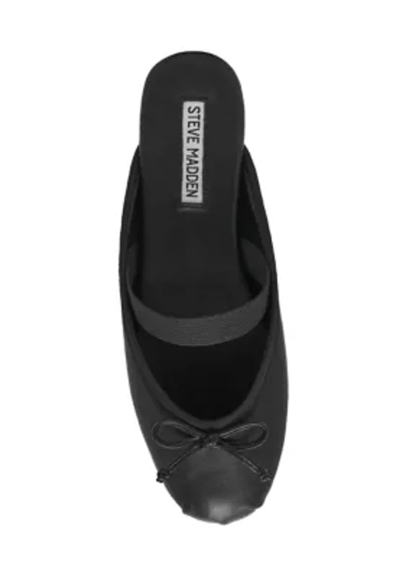Cutesy Ballet Mule Flats