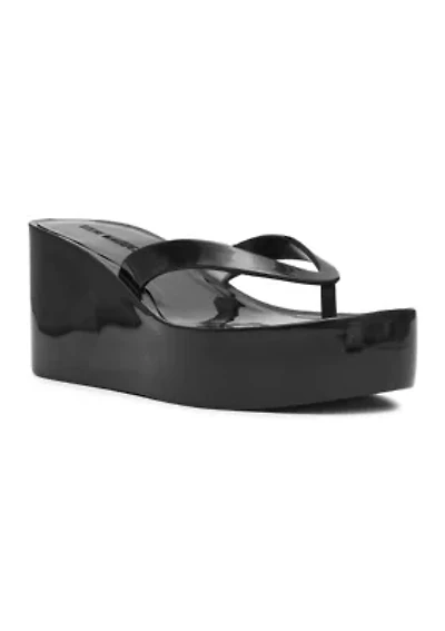 Jella Thong Wedge Sandals