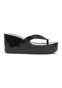 Jella Thong Wedge Sandals