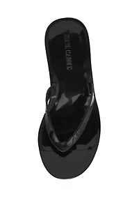 Jella Thong Wedge Sandals