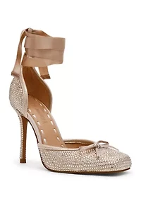 Larina Champagne Pump Heels