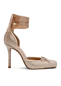 Larina Champagne Pump Heels