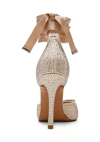 Larina Champagne Pump Heels