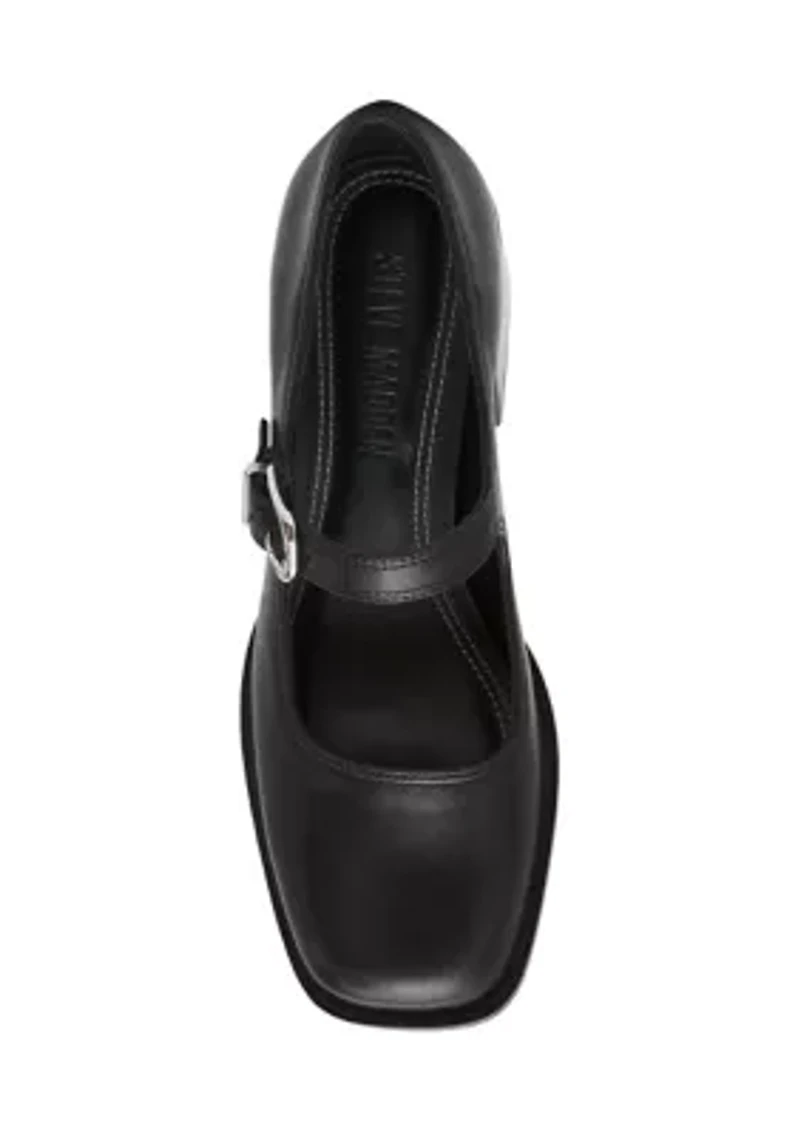 Lisbon Suede Mary Janes