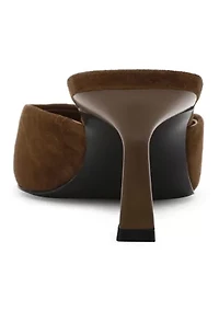 Lisbeth Leopard Mesh Mules