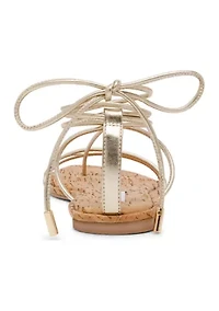 Myrtle Wrap Thong Sandals