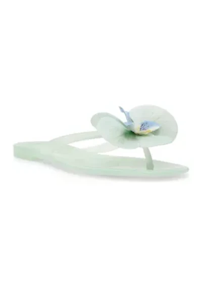 Poppyseed Thong Flip Flop Sandals