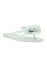 Poppyseed Thong Flip Flop Sandals