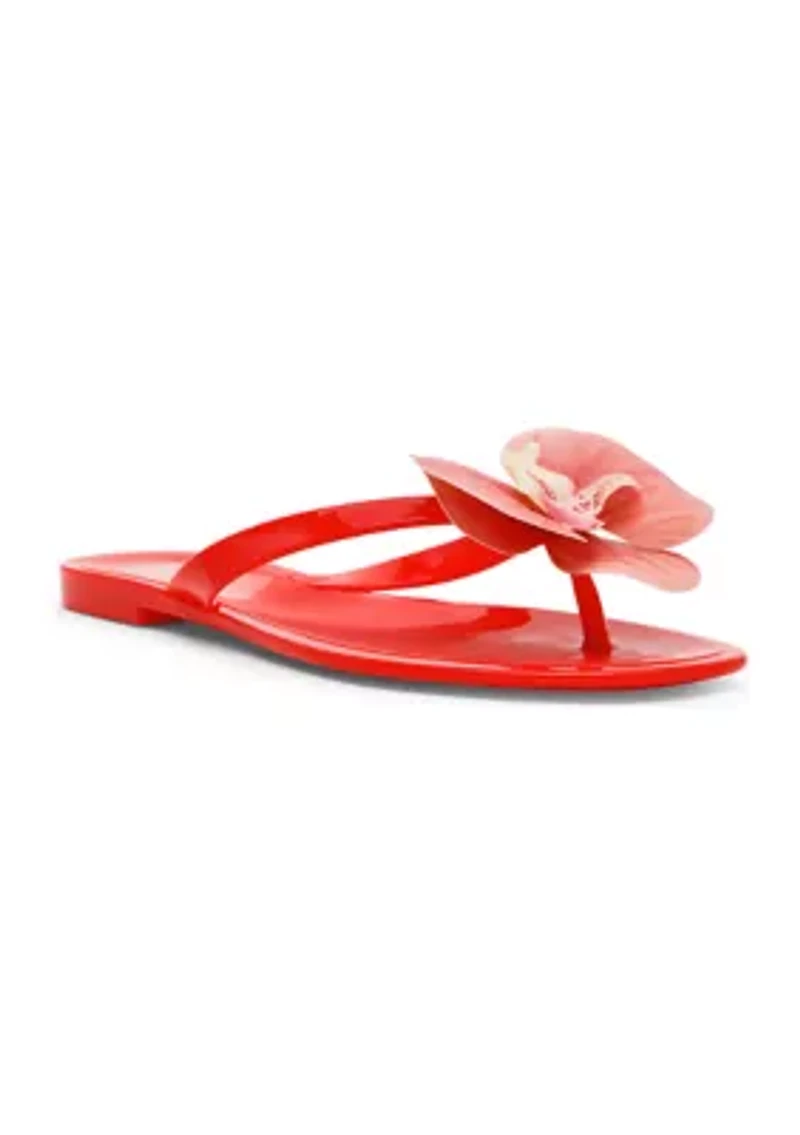 Poppyseed Thong Flip Flop Sandals