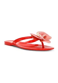 Poppyseed Thong Flip Flop Sandals