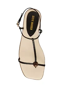 Ritzy-Wood Sandals