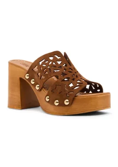 Sunkissed-Perforated Sandals