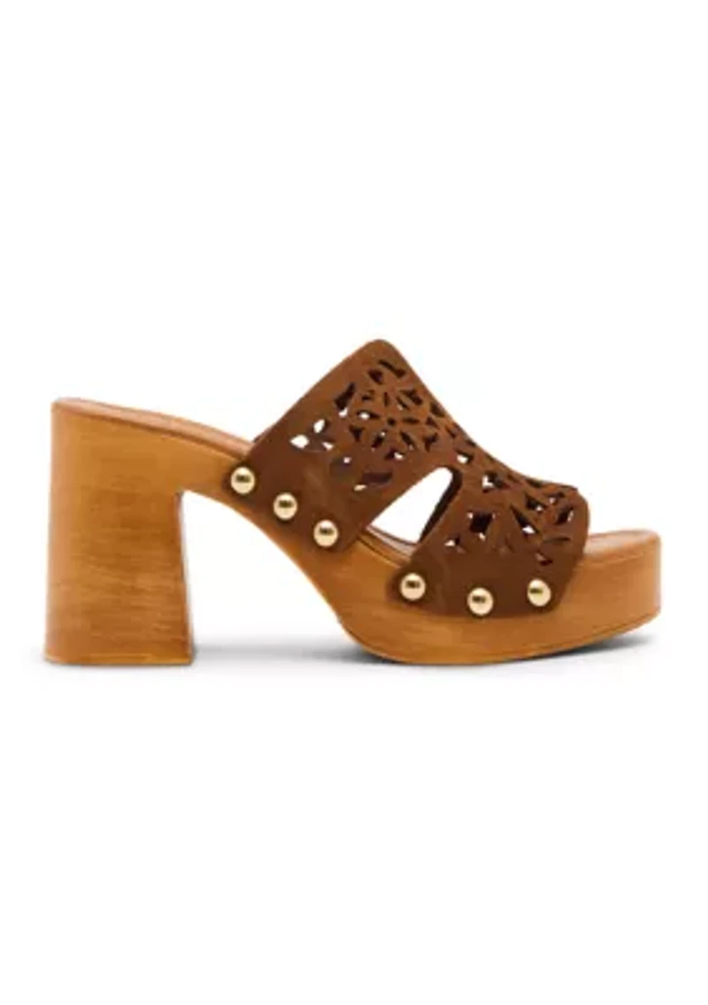 Sunkissed-Perforated Sandals