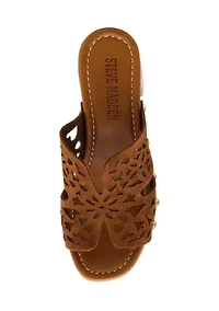 Sunkissed-Perforated Sandals