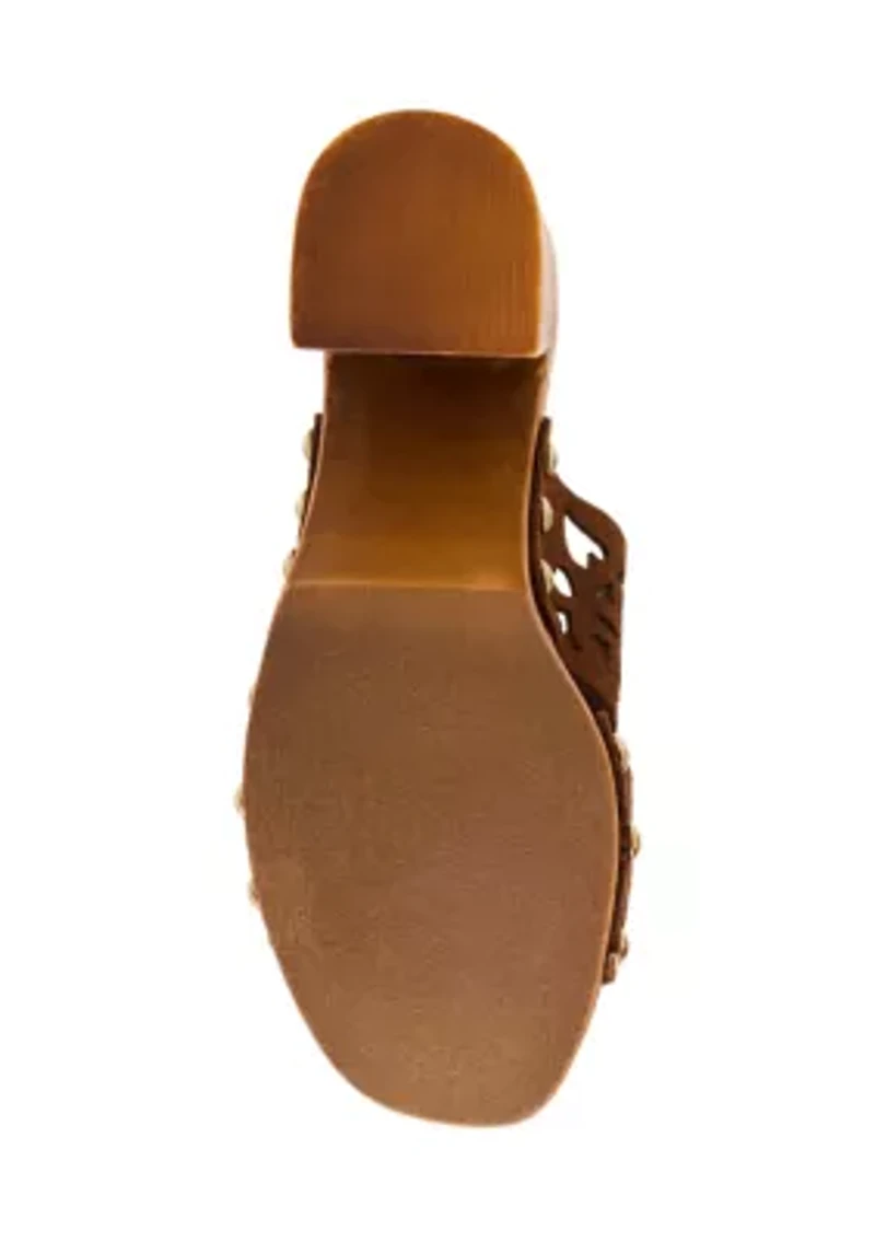 Sunkissed-Perforated Sandals