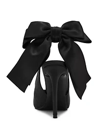 Teacup Bow Back Pumps