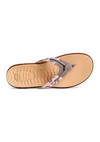Waveside Resort Flip Flop Thong Sandals