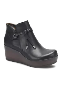 Leona Wedge Booties