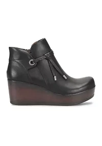 Leona Wedge Booties