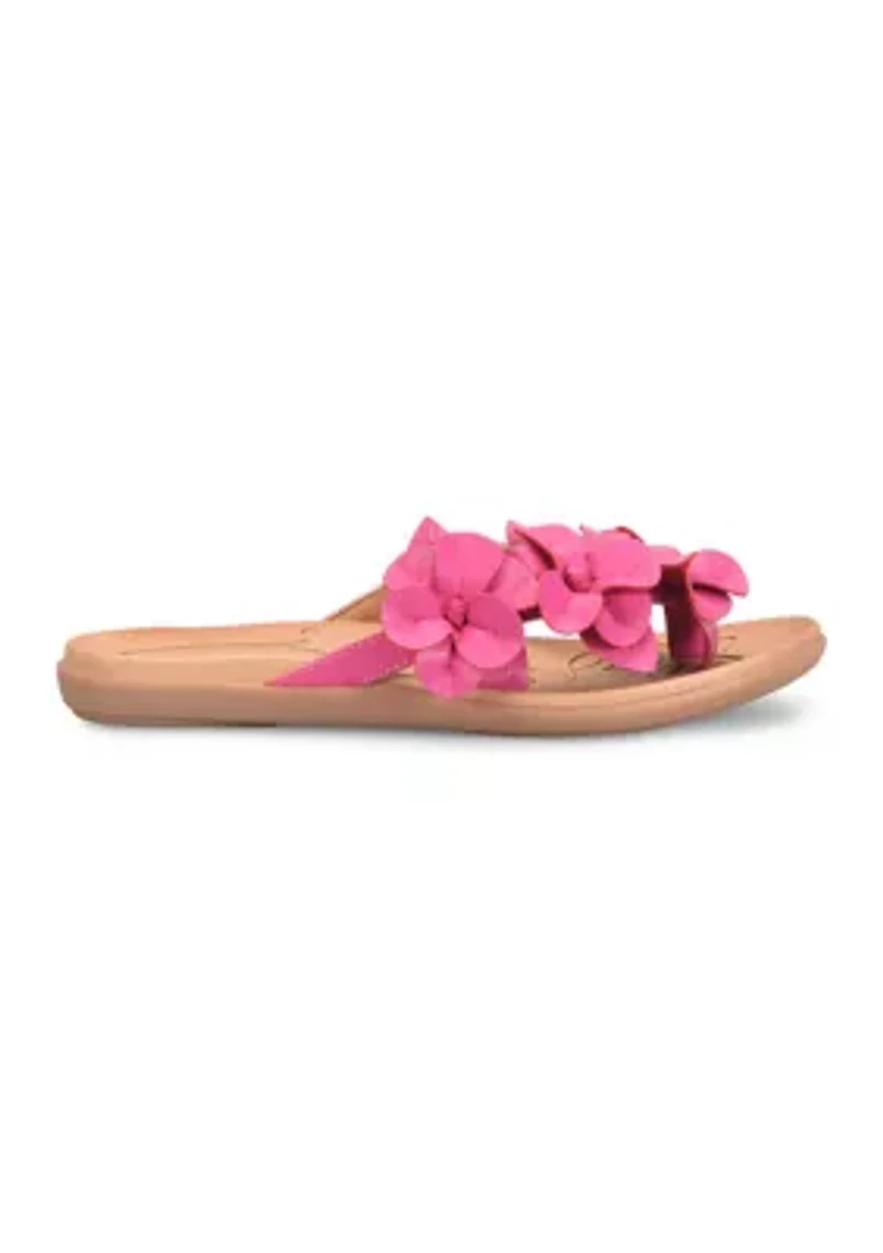 Hensley Flower Thong Sandals