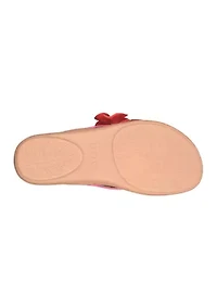 Hensley Flower Thong Sandals