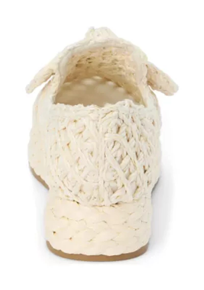 Raffia Platform Espadrille Fashion Sneakers