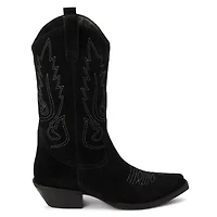 Mid calf western boot