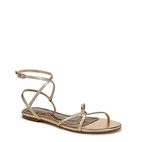 Ellina Strappy Flat Sandal