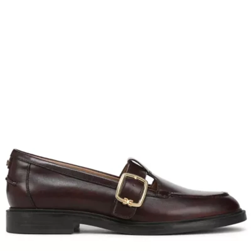 Elaina T-Strap Buckle Loafer