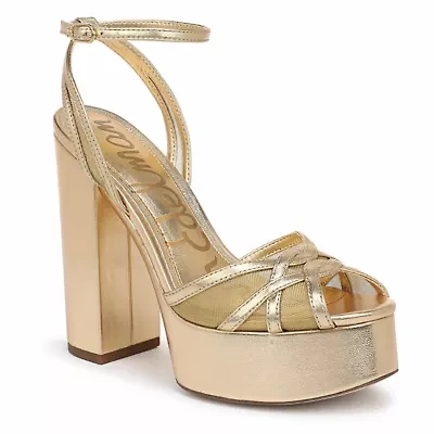 Sandy Block Heel Platform Sandal