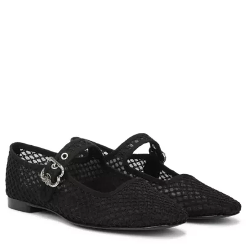 Michaela Mesh Mary Jane Flat
