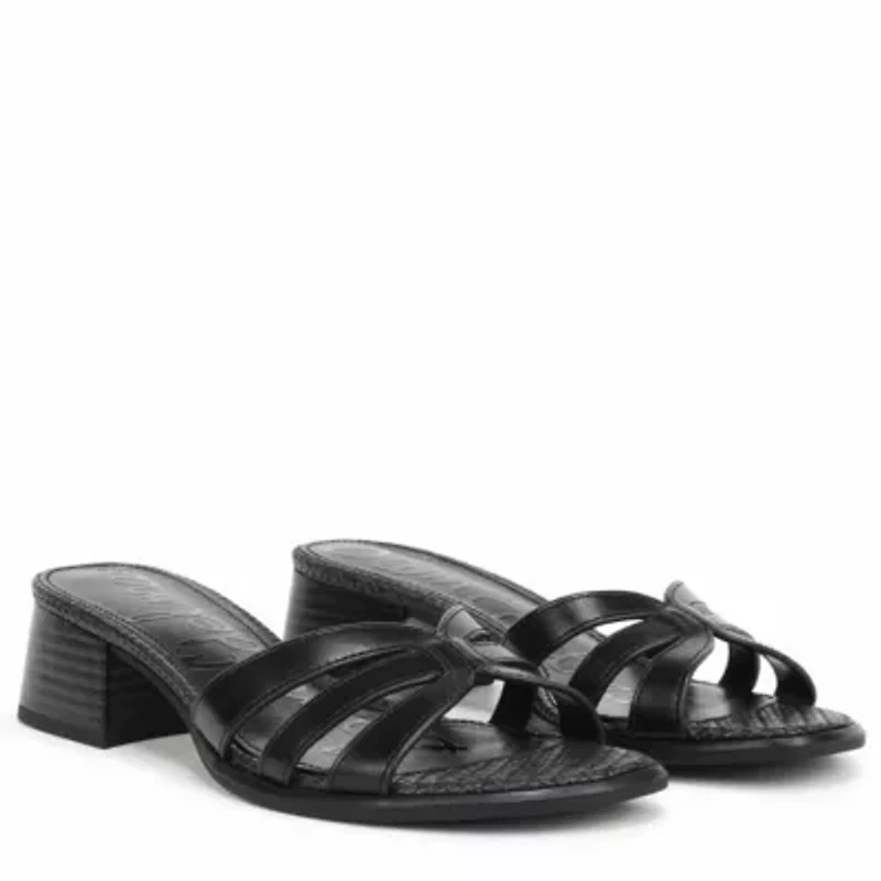 Farrin Block Heel Slide Sandal