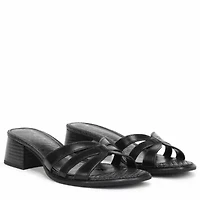 Farrin Block Heel Slide Sandal