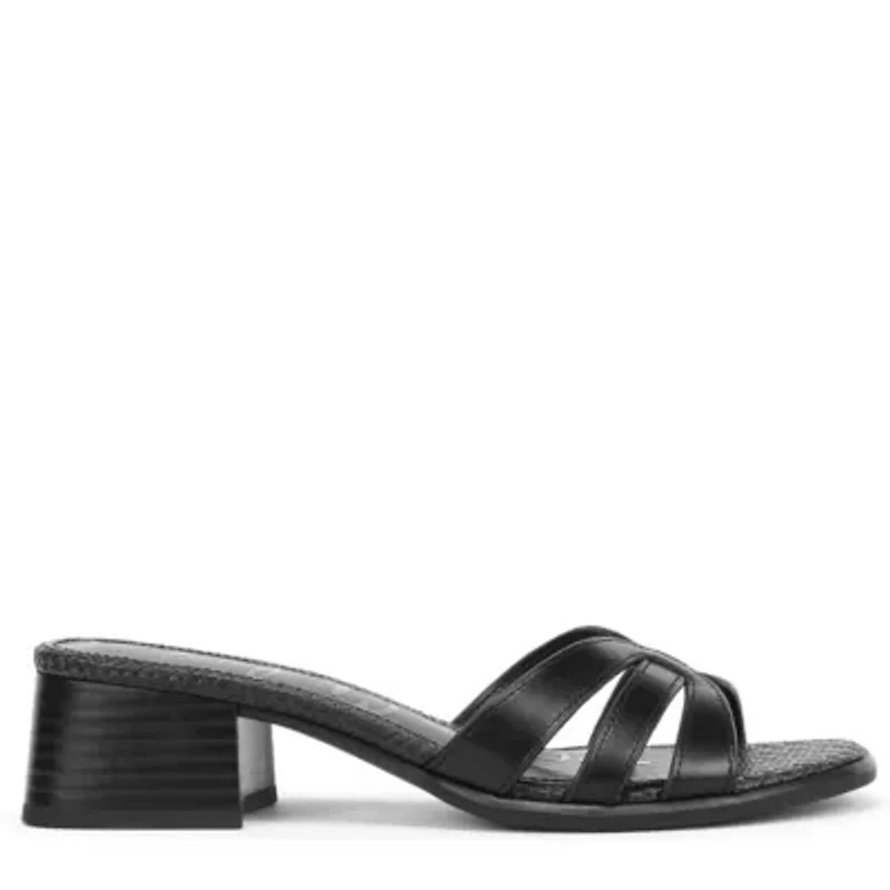 Farrin Block Heel Slide Sandal
