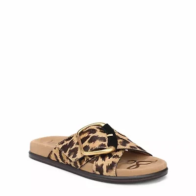 Darla Buckle Slide Sandal