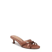 Camille Kitten Mule Heel