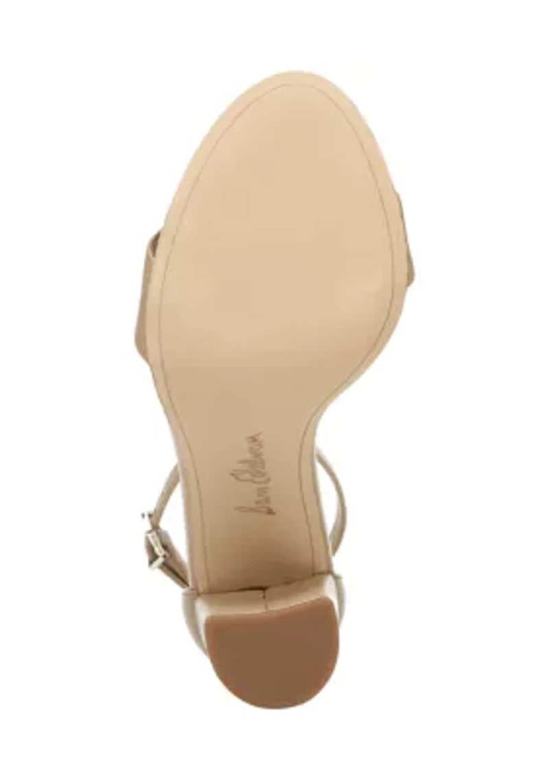Yaro Ankle Strap Block Heels