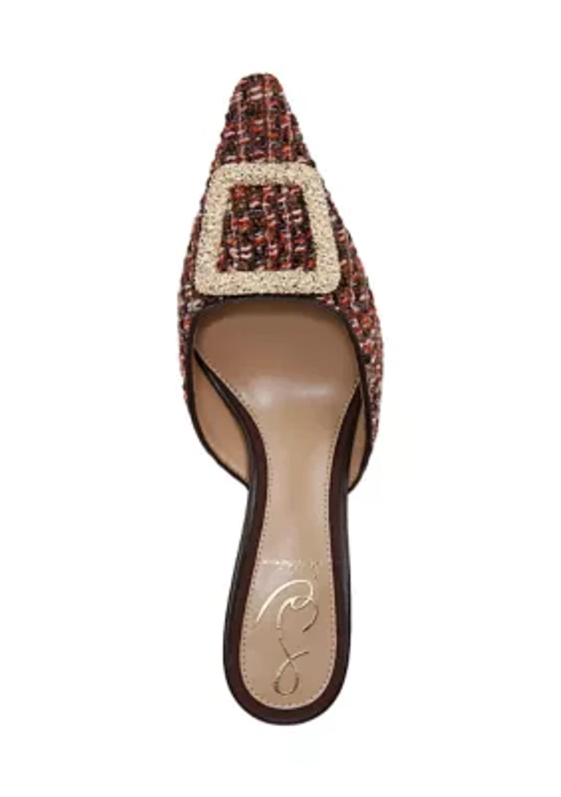Brit Heeled Mules