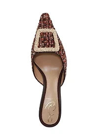 Brit Heeled Mules