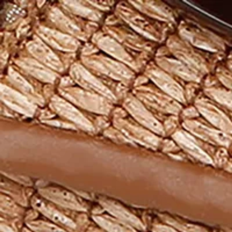 Bambi Raffia Slide Sandals